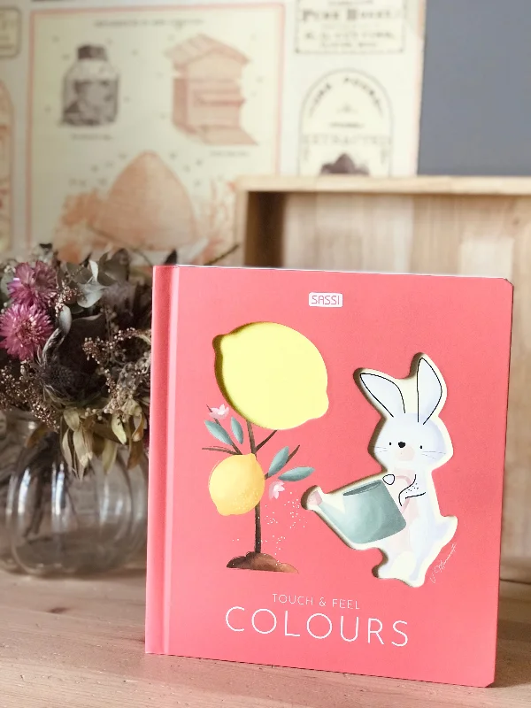 Interactive Books for quick reads-Colours Touch & Feel Book