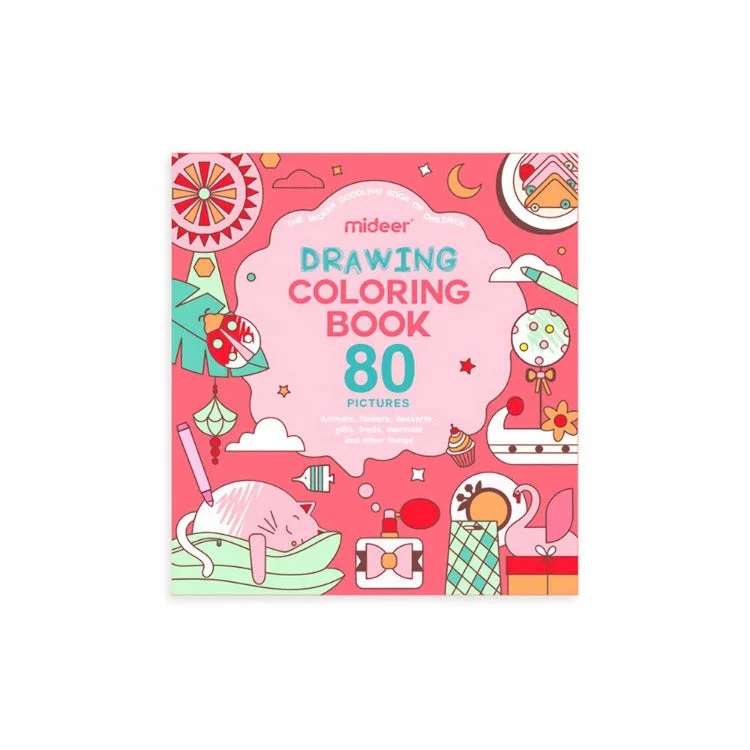 Interactive Books for preschool learning-Drawing Colouring Book | Pink