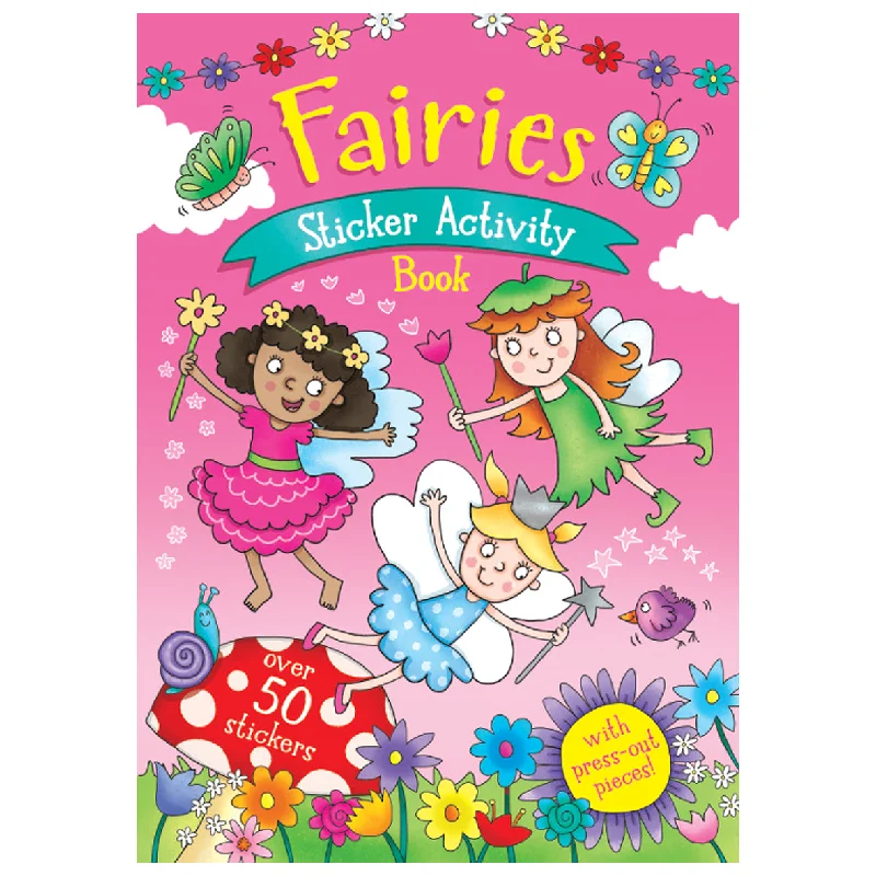 Interactive Books for student engagement-Fairies Sticker Activity Book