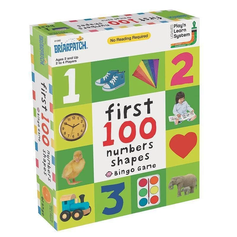 Digital Plaything for preschool apps-First 100 Numbers and Shapes - Bingo Game