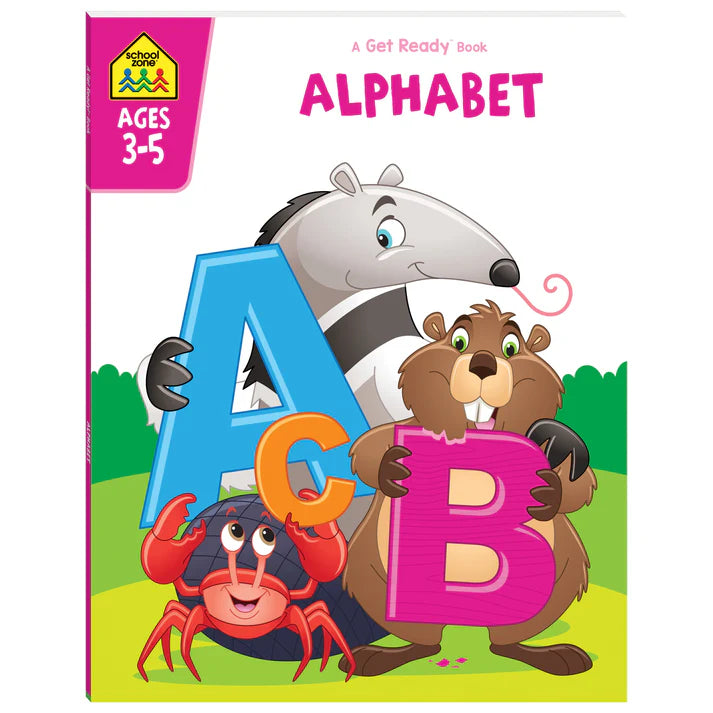 Interactive Books for logic skills-Get Ready Alphabet Book