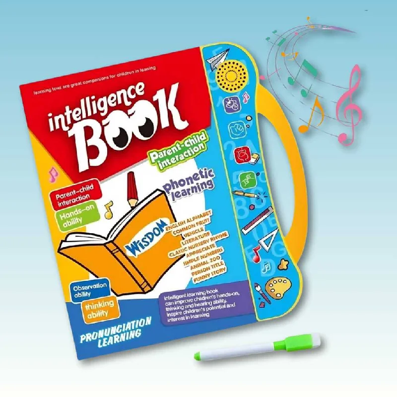 Interactive Books for after-school play-Brain Boosting E Book Perfect for Kids - DODKart