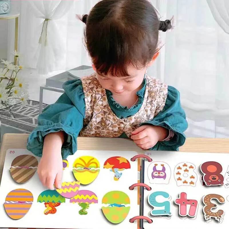 Interactive Books for farm life-Interactive Felt Quiet Book