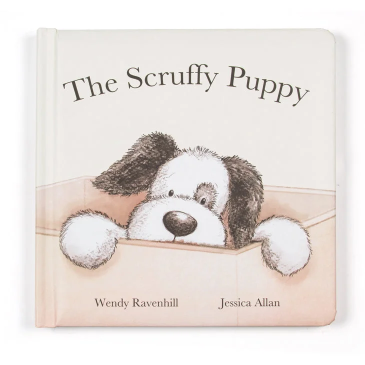 Interactive Books for active play-Jellycat -  The Scruffy Puppy Book