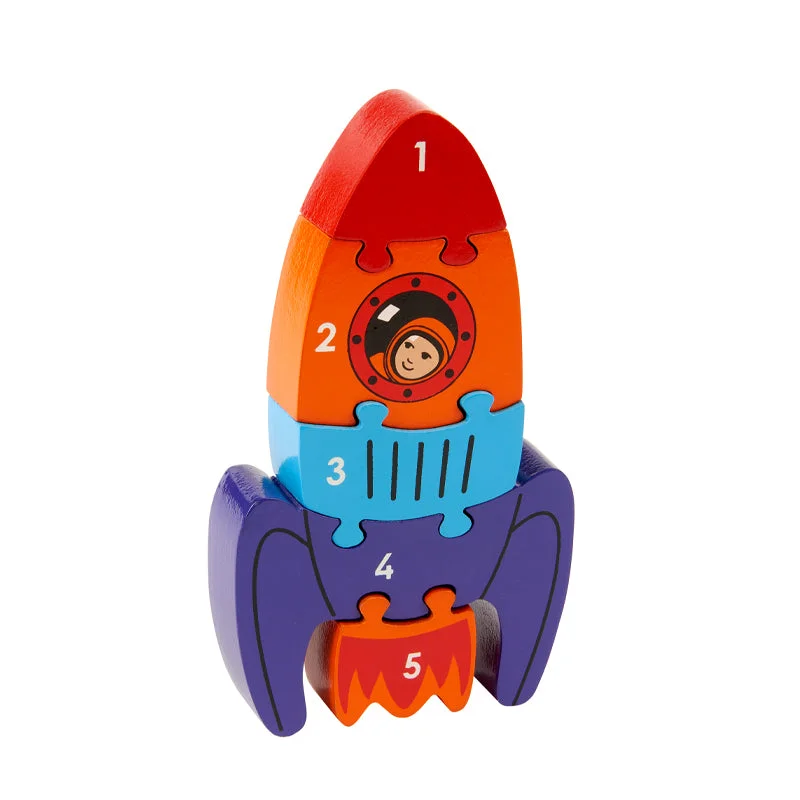 Digital Plaything for student engagement-Lanka Kade Fairtrade Number Puzzle 1-5 Rocket