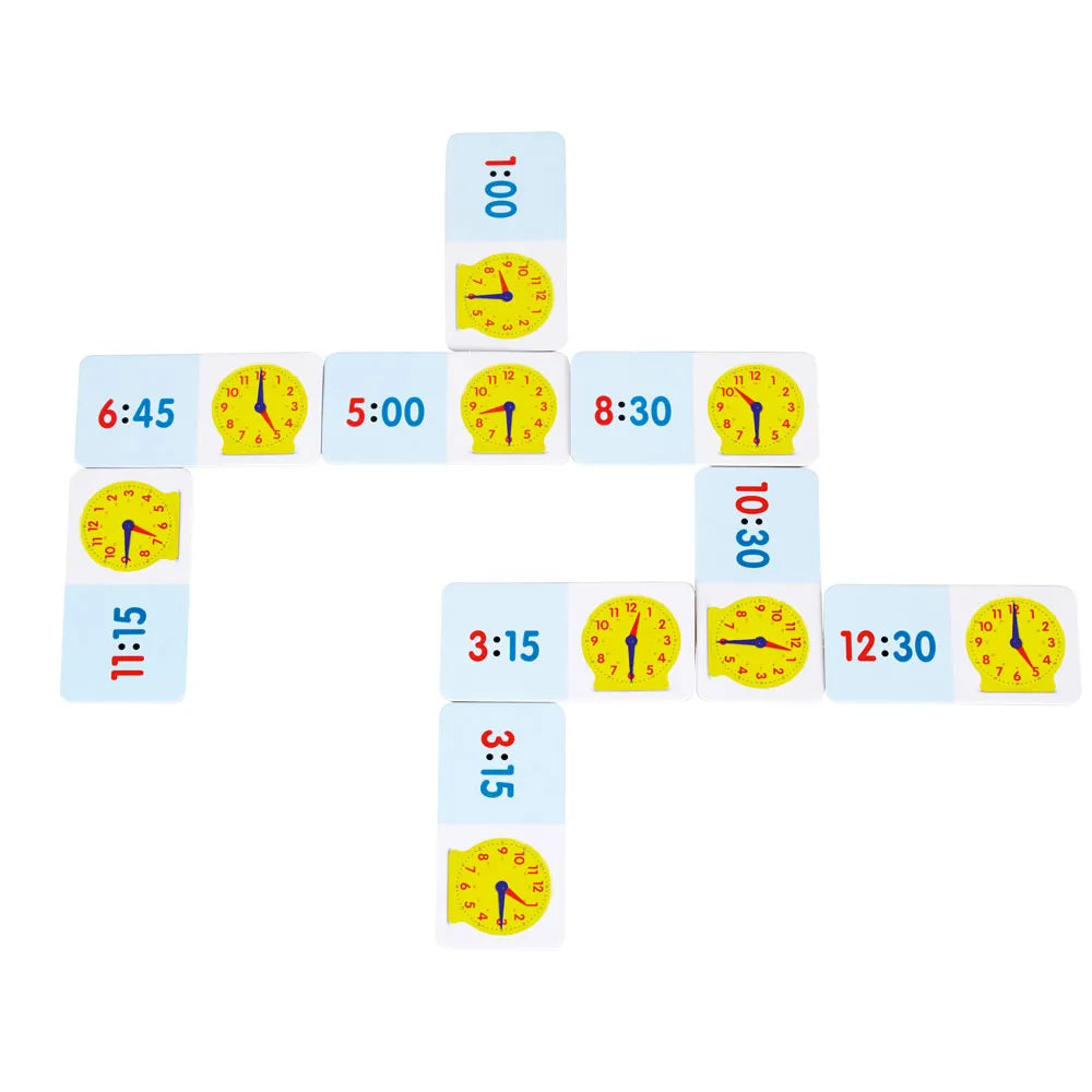 Digital Plaything for picnic games-Learning Resources Time Dominoes