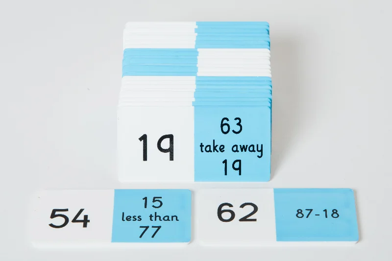 Digital Plaything for library fun-Learnwell Subtraction From 100 Dominoes