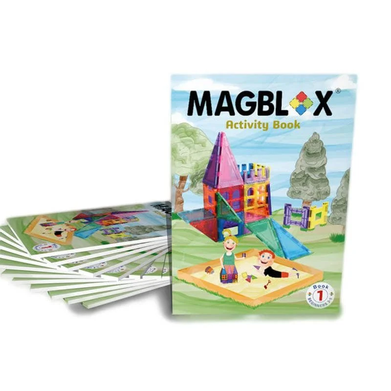 Interactive Books for farm life-Magblox Activity Book Volume 1