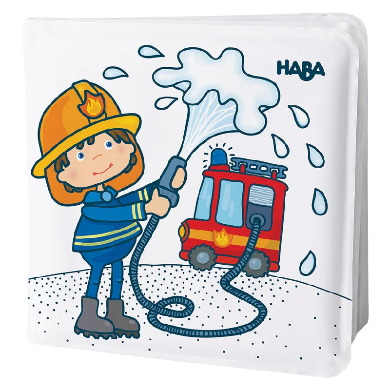 Interactive Books for animal stories-Magic Bath Book - Fire Brigade