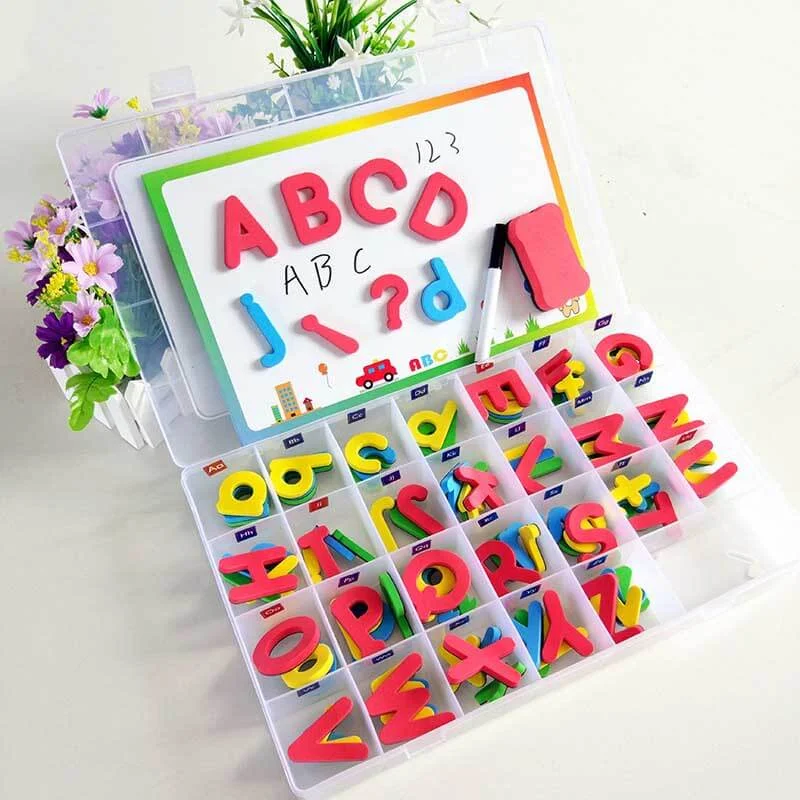 Digital Plaything for winter adventures-Magnetic Letters + Numbers