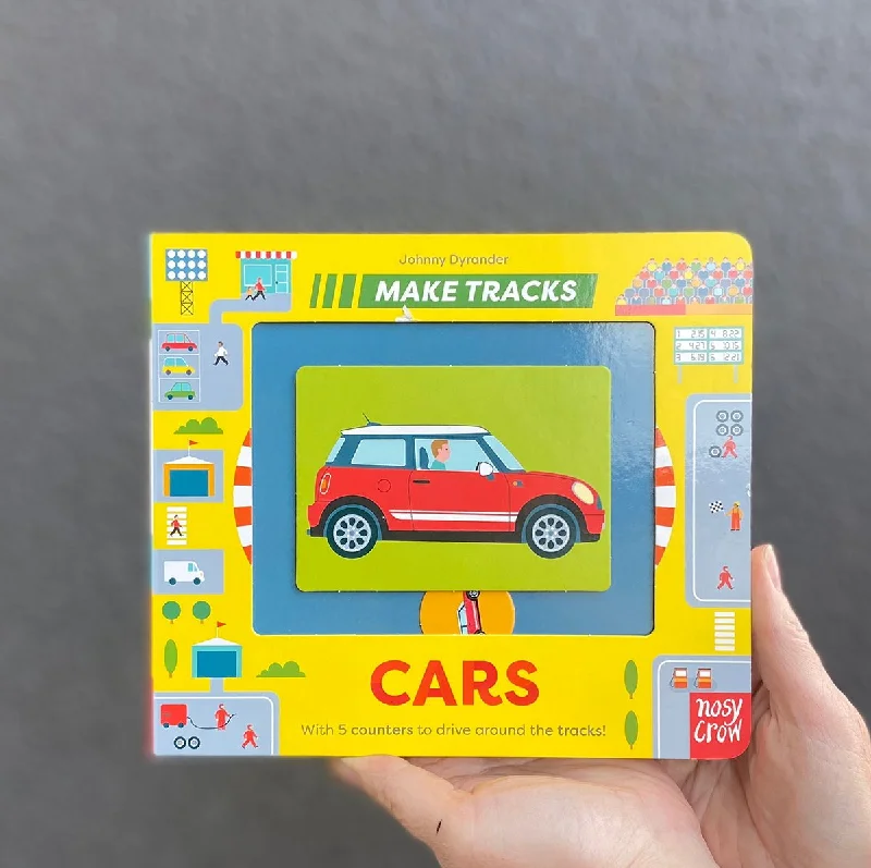 Interactive Books for science discovery-Make Tracks Car Book