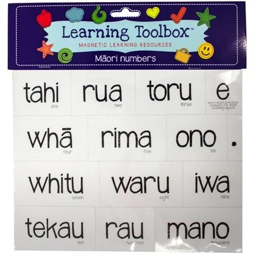 Digital Plaything for snowy evenings-Maori Numbers Magnetic