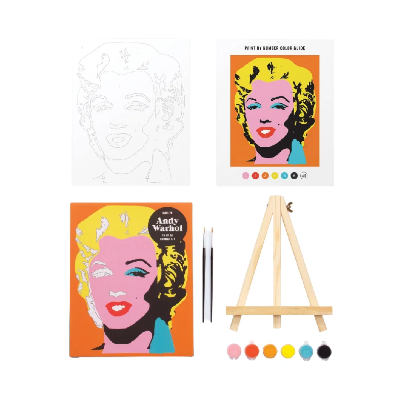 Digital Plaything for elementary play-Marilyn Paint By Number Kit