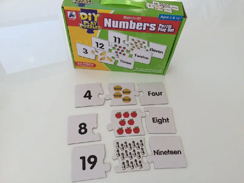 Digital Plaything for sunny afternoons-Match It Numbers Puzzle