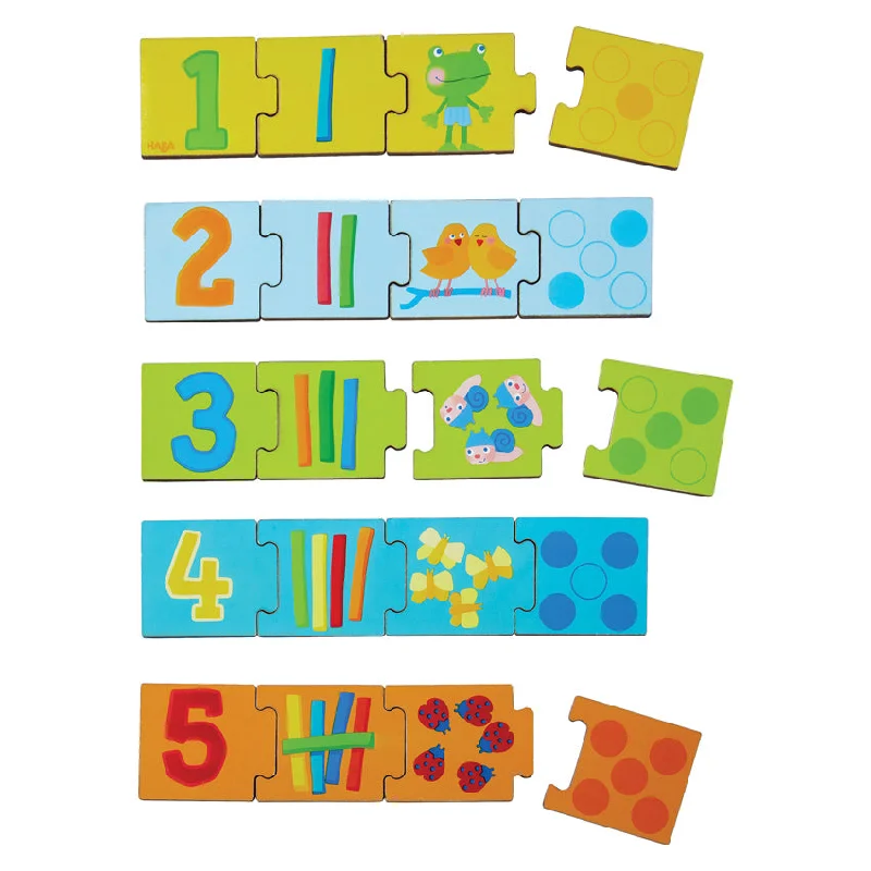 Digital Plaything for homeschool tools-Matching Numbers Game (Wooden)