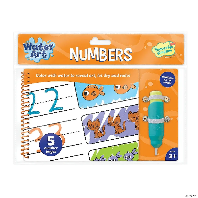 Digital Plaything for winter play-Mindware Water Art- Numbers