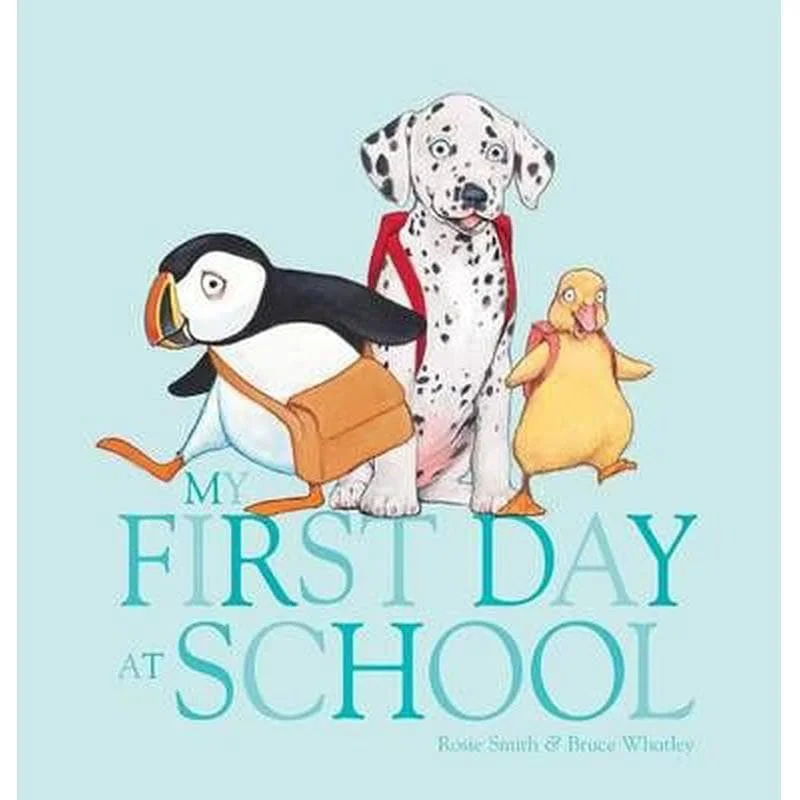 Interactive Books for birthday gifts-My First Day At School - Board Book