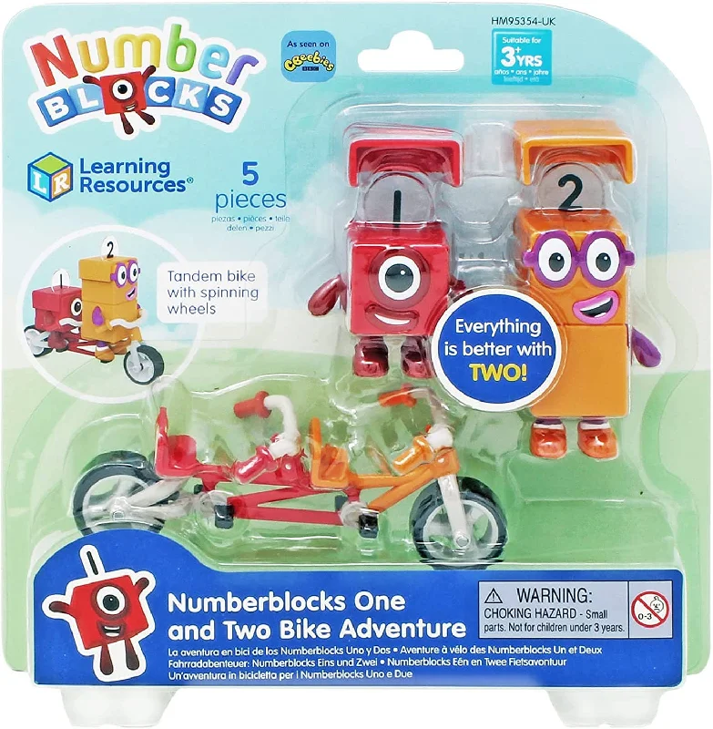 Digital Plaything for tablet games-Numberblocks One and Two Bike Adventure by Learning Resources - Ages 3 years+