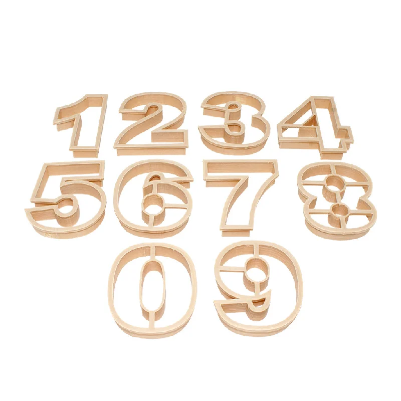 Digital Plaything for homeschool play-Numbers Eco Cutters Set