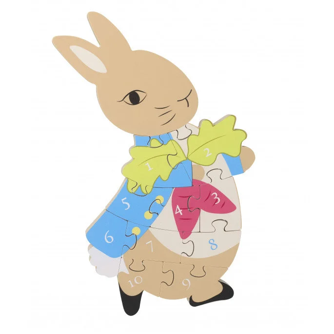 Digital Plaything for sunny afternoons-Orange Tree Toys Peter Rabbit Number Puzzle