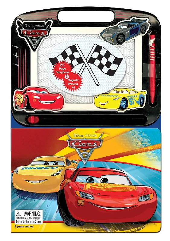 Interactive Books for summer play-Phidal Disney Pixar's Cars 3 Activity Book Learning Series - Multicolour