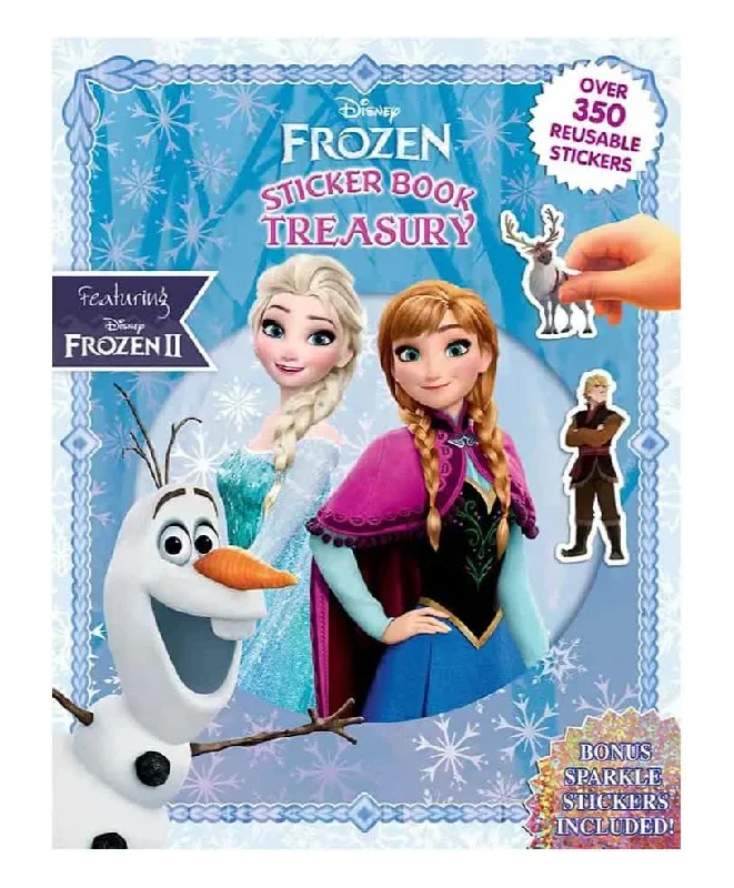 Interactive Books for Christmas joy-Phidal Disney's Frozen 2 Sticker Book Treasuries - Multicolour