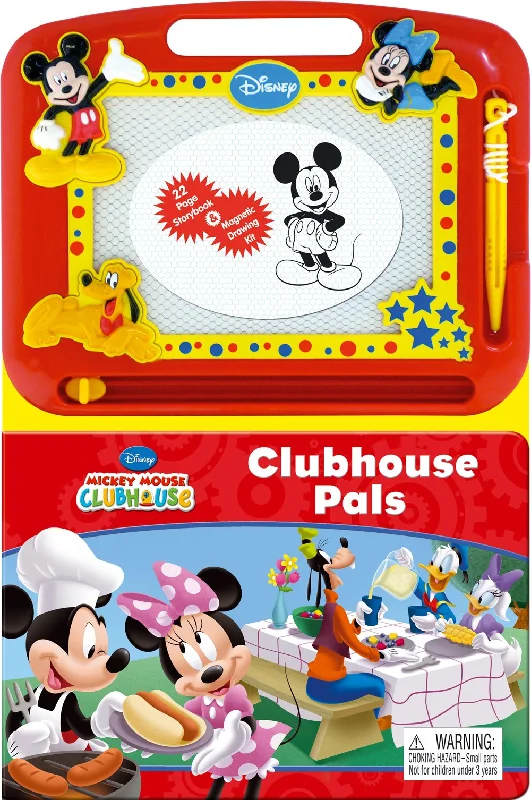 Interactive Books for travel kits-Phidal Disney's Minnie Mouse Activity Book Learning Series - Multicolour