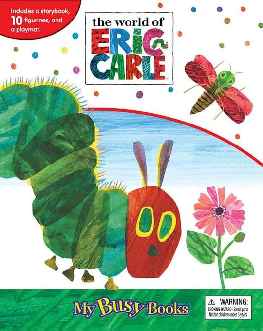 Interactive Books for problem solving-Phidal EC's The World of Eric Carle Activity Book Stuck on Stories - Multicolour