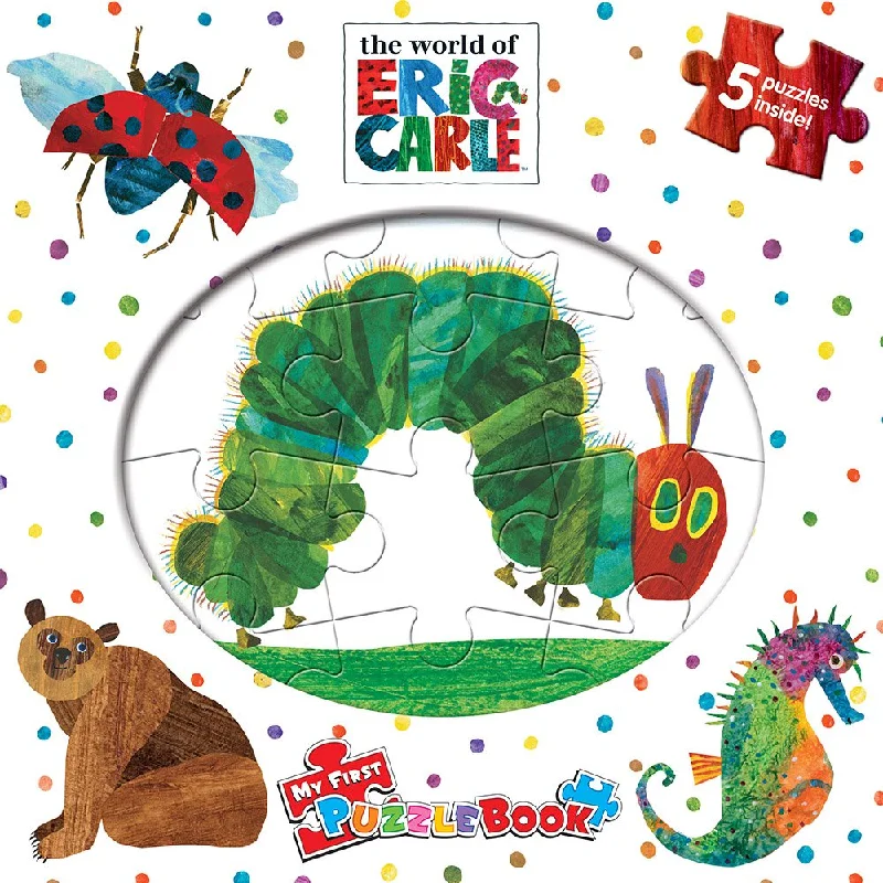 Interactive Books for Christmas joy-Phidal Eric Carle My First Puzzle Book - English