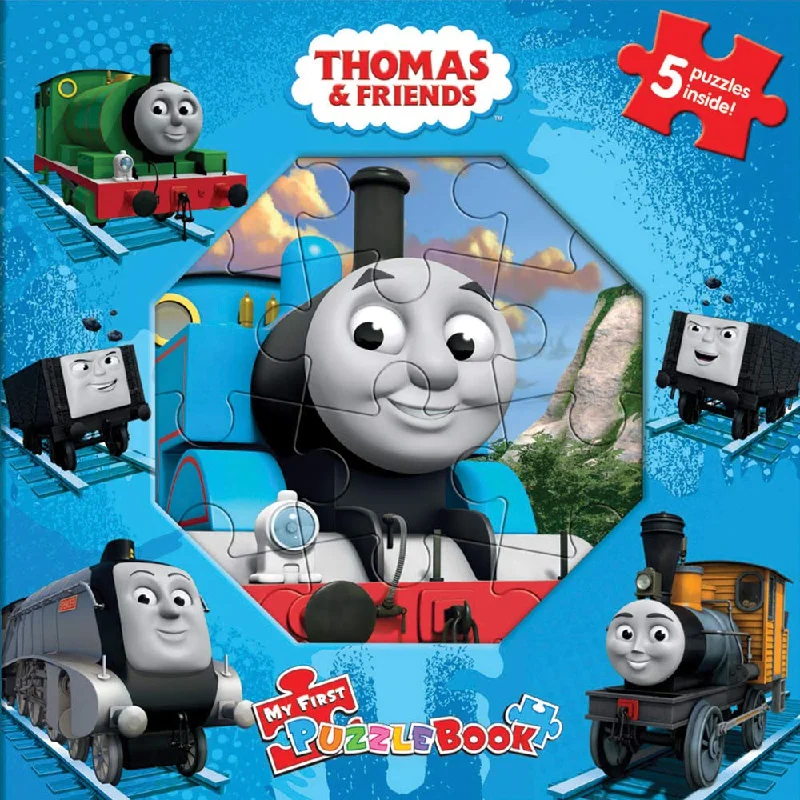 Interactive Books for toddler giggles-Phidal Gullane Thomas & Friends My First Puzzle Book - English