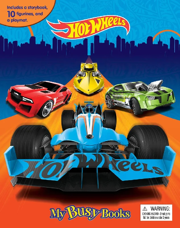 Interactive Books for homeschool lessons-Phidal Mattel's Hot Wheels Activity Book Learning Series - Multicolour