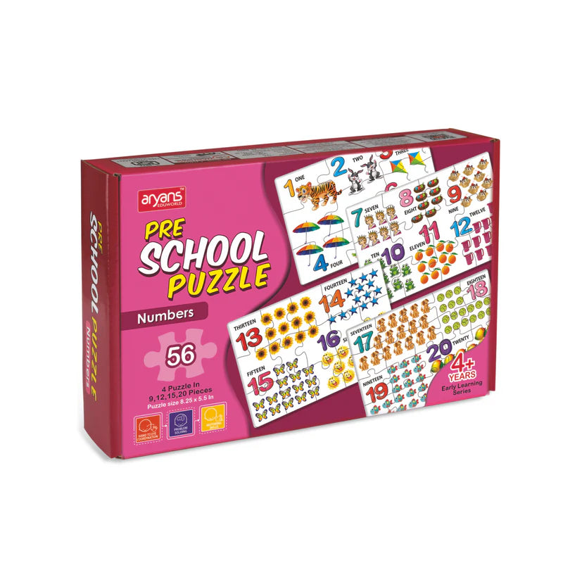 Digital Plaything for virtual adventures-Pre School Puzzle Box (Numbers)