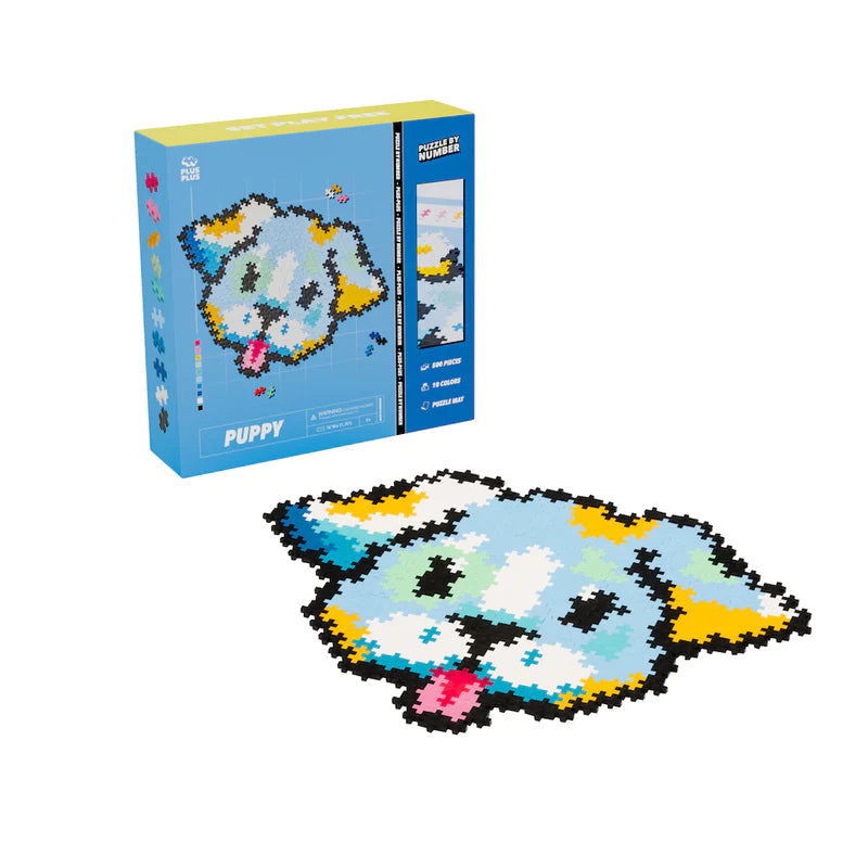 Digital Plaything for den entertainment-Puzzle By Number- Puppy