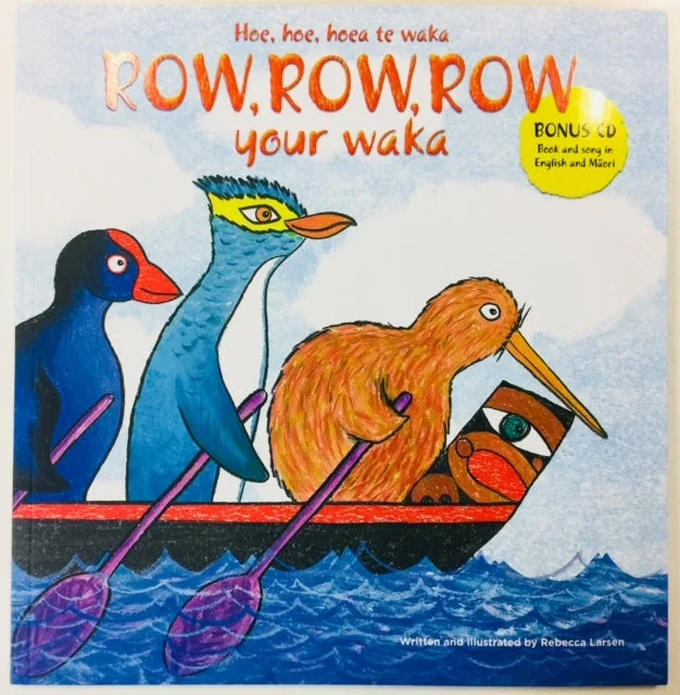 Interactive Books for Christmas joy-Row Row Row Your Waka - Book