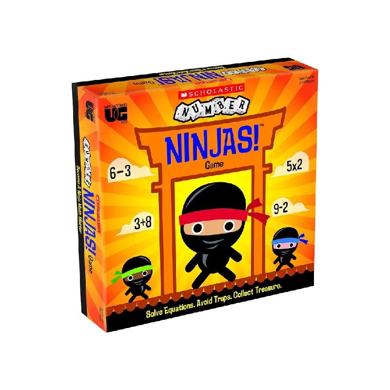 Digital Plaything for indoor entertainment-Scholastic Number Ninjas Game