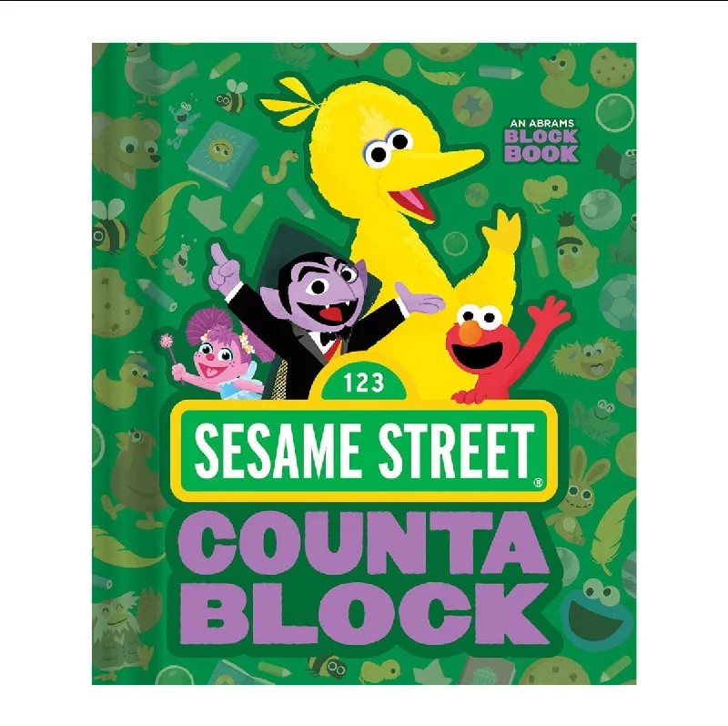 Interactive Books for animal stories-Sesame Street Countablock Book