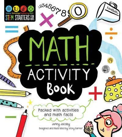 Interactive Books for family bonding-Stem Maths Activity Book