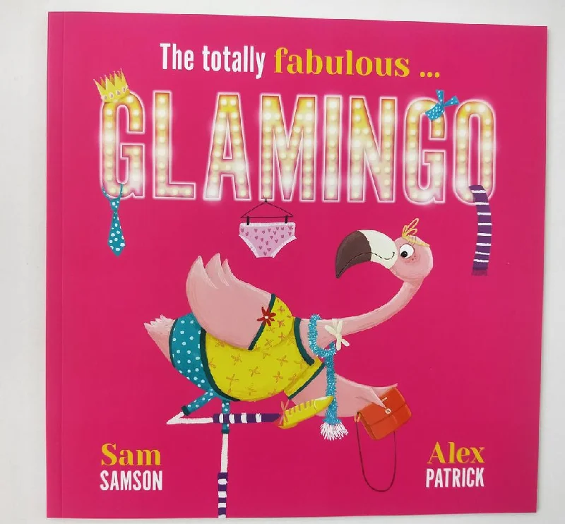 Interactive Books for homeschool lessons-The Totally Fabulous Glamingo book