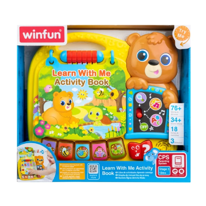 Interactive Books for New Year cheer-Winfun Interactive Activity Book Learn with Me