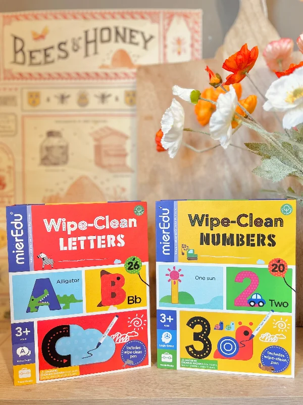 Digital Plaything for jungle quests-Wipe & Clean Activity Sets (Alphabet & Number)