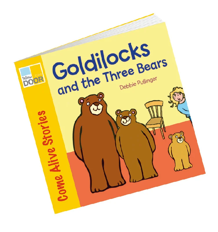 Interactive Books for arctic play-Yellow Door Goldilocks & the Three Bears  Story Book