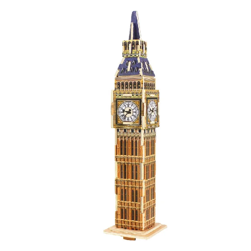 Wooden Puzzle for teen joy-3D Wooden Puzzle: Big Ben