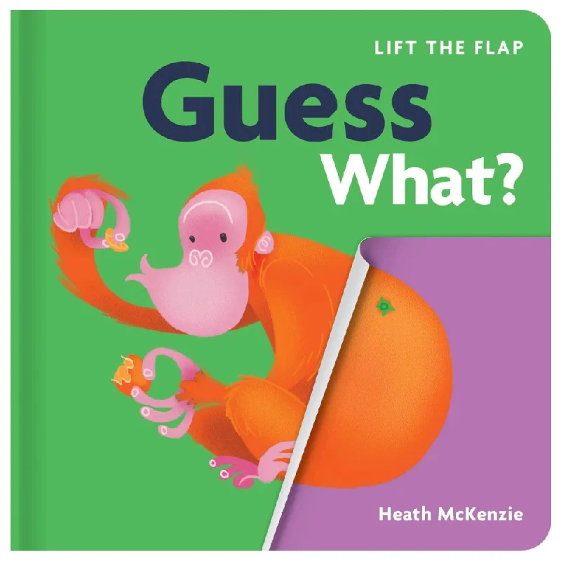 Interactive Books for plant growth-Lift-the-Flap Board Book - Guess What?