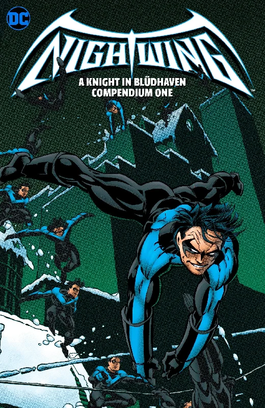 Interactive Books for winter tales-Nightwing: A Knight in Bludhaven Compendium Book One