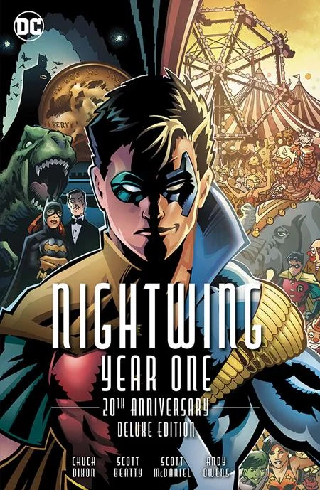 Interactive Books for summer reading-NIGHTWING YEAR ONE 20TH ANNIVERSARY DELUXE EDITION HC BOOK MARKET SCOTT MCDANIEL EDITION