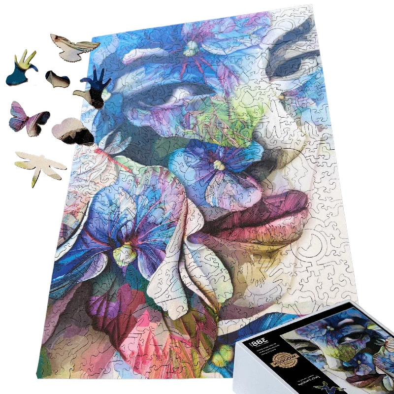 Wooden Puzzle for chill fun-Twigg Wooden Jigsaw Puzzle - 388 pieces - A Special Girl - Yulia