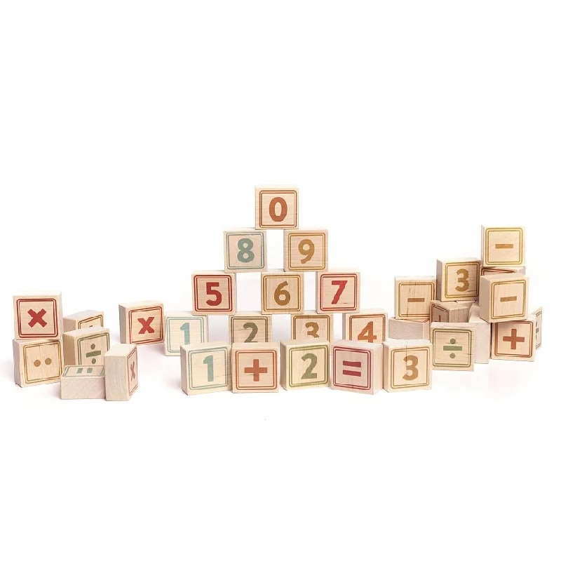 Digital Plaything for long playtime-Bajo 40 Numbers & Symbols Blocks