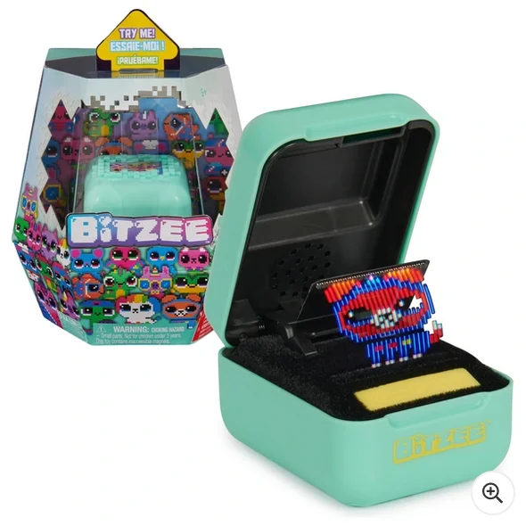 Interactive toys that teach manners and social etiquette-Bitzee Interactive Digital Pet - Mint