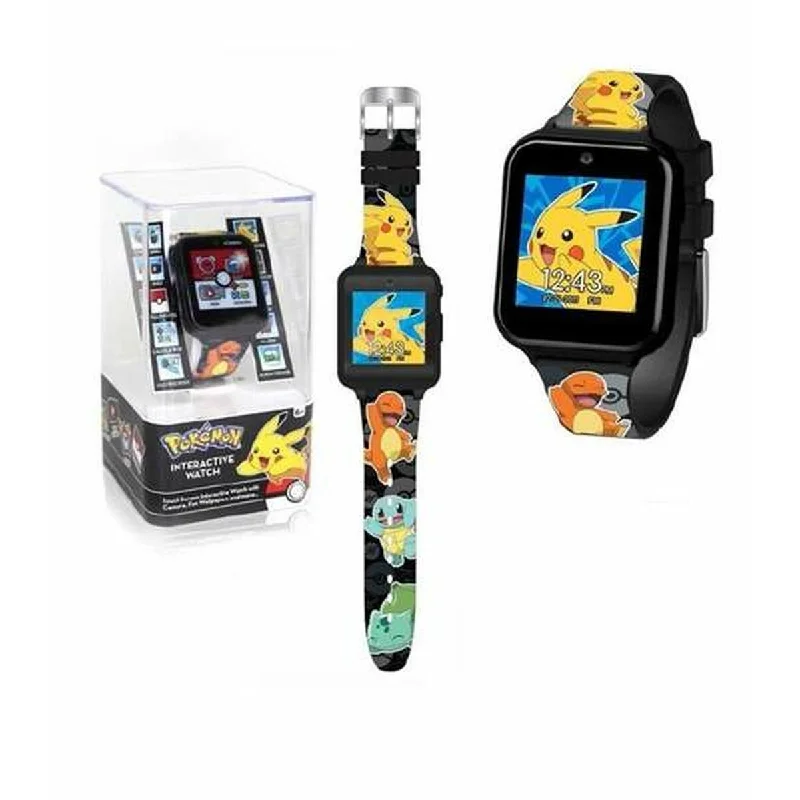 Best interactive toys for kids-Infant's Watch Pokémon Interactive 4 x 1,30 x 1 cm