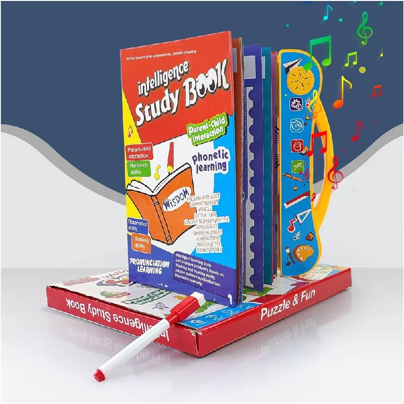 Interactive Books for bedtime calm-Intelligence Book Interactive Musical Learning Book